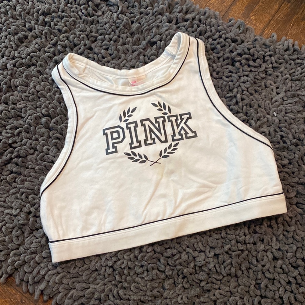 VS Pink Rainbow Racerback Bra